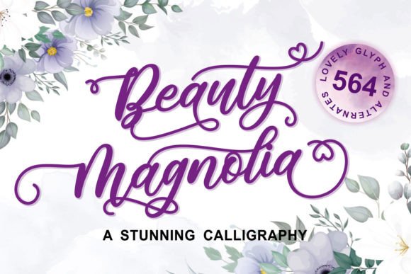 Beauty Magnolia: The Elegant Script That Transforms Everyday Design