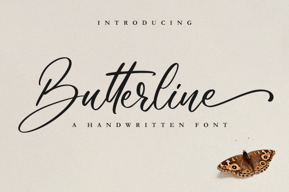 Butterline: The Elegant Script Font That Elevates Your Creative Projects