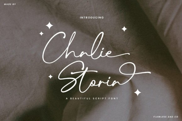 Chalie Storia: A Detailed Look at a Script Font for Refined Design