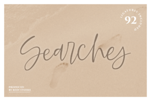 Discovering the Bold Personality of Searches and The Searches: A Modern Script Font for Creative Projects