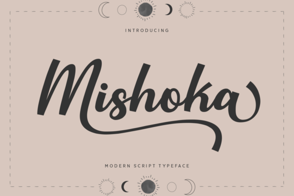 Meet Mishoka: The Bold Script for Modern Brands