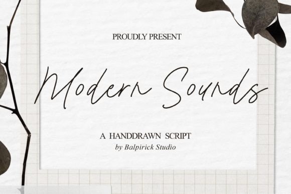 Modern Sounds: The Art of Stylish Monoline Script in Contemporary Design