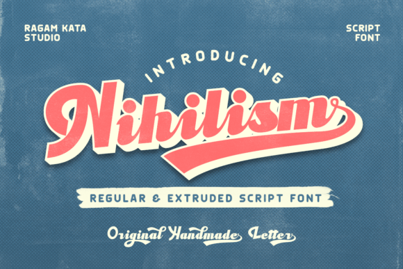 Nihilism: A Script Font for Distinctive Brand Identity