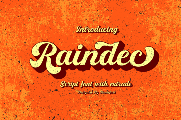 Raindec: The Handcrafted Script That Brings Authenticity to Your Brand