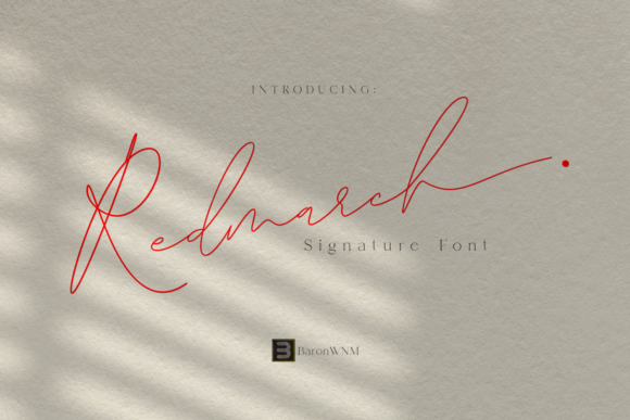 Redmarch: The Delicate Script Reshaping Modern Visual Identity