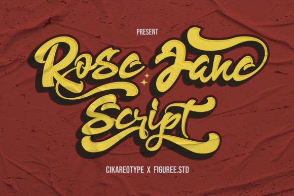 Rose Jane: Elevate Vintage Typography in Modern Design