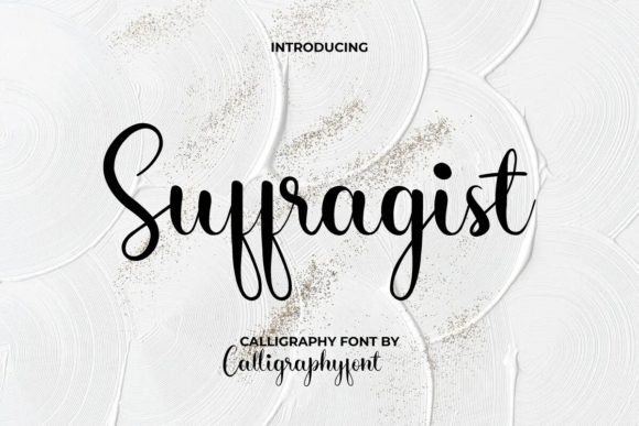 Suffragist: A Casual Script with Elegant Authority