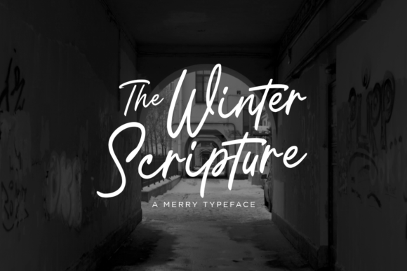 The Winter Scripture: A Holiday Font for Modern Design