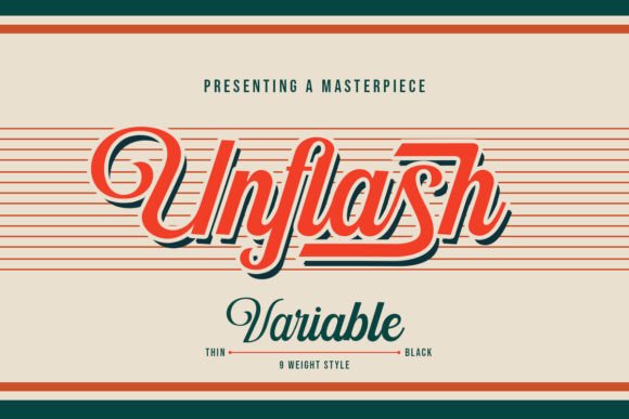 Unflash Script: The Art of Balancing Personality and Precision in Modern Typography