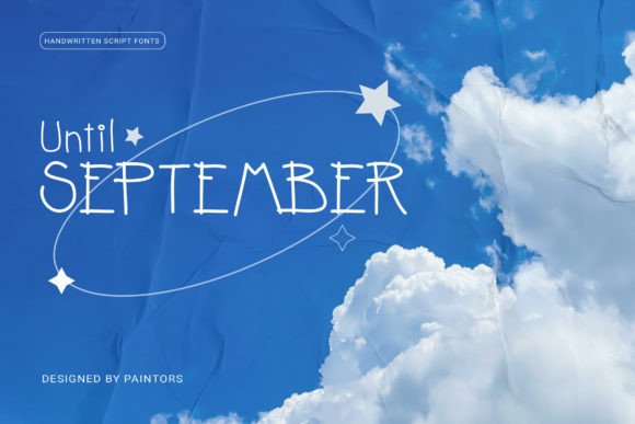 Until September: An Elegant Script for Handcrafted Projects